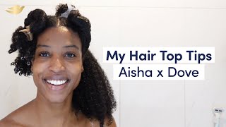 Answers to your curly hair questions | Aisha x Dove