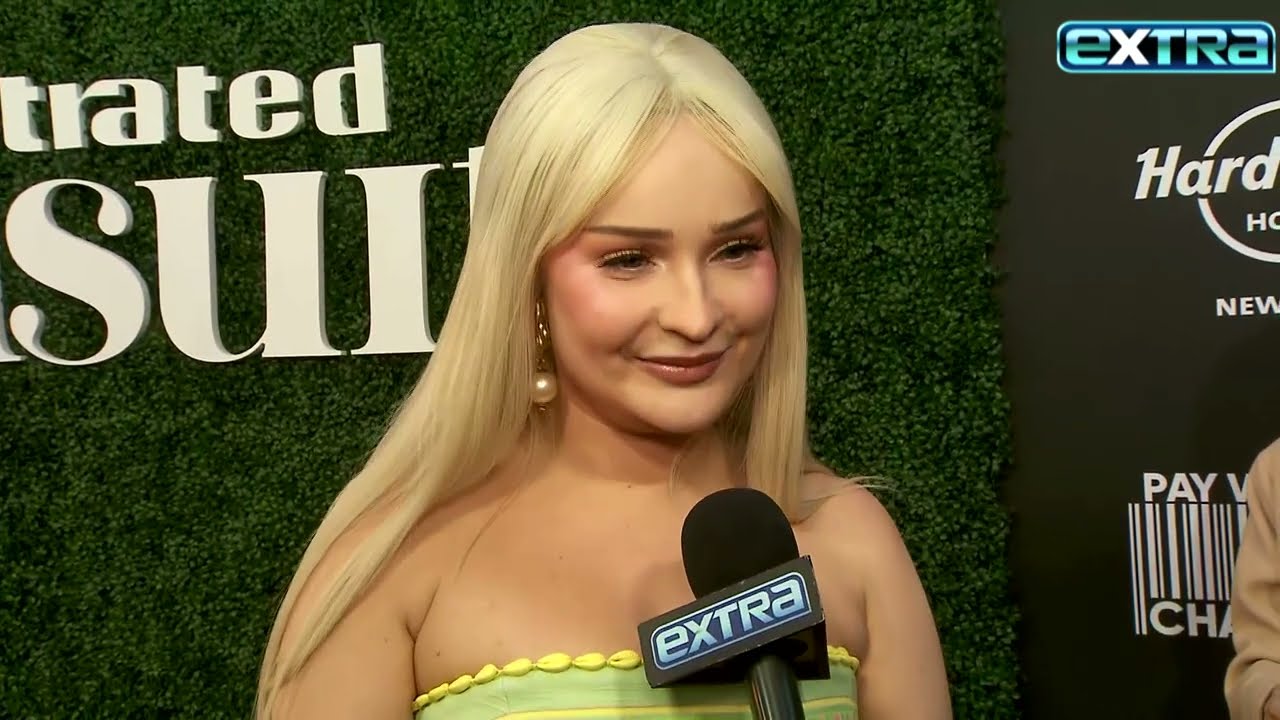 Kim Petras FANGIRLS Over Fellow SI Swimsuit Covergirl Martha Stewart (Exclusive)