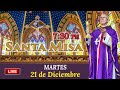 🔴 ADORACIÓN ROSARIO Y MISA DE HOY 21-12-2021 🔴 Heraldos del Evangelio