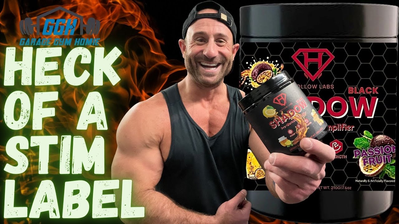 GOOD NEWS FOR STIM JUNKIES! 💀 Hollow Labs Shadow Black PreWorkout