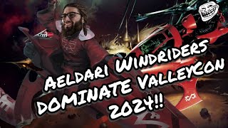 Aeldari Windriders Dominate ValleyCon 2024!!“Riding the Wind Never Felt So Good…”