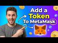 How To Add a Token To MetaMask in 30 Seconds (Step-by-Step 2026)