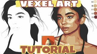 Vexel Art Tutorial -Part 1- For Beginners