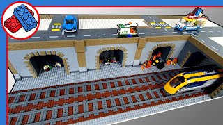 Building a LEGO City Part 1 - Raised Section and City Wall