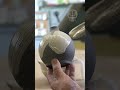 The Process of Crafting a Vivid Blue Japanese Vase is Oddly Satisfying. #shorts #short