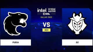 🔴 [ RU ]  G2 vs Furia IEM Dallas 2022