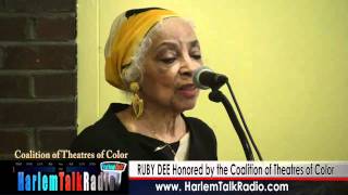 Celebrating Black Theatre with RUBY DEE Details