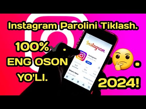 Instagram parolini tiklash // Instagram parolni tiklash // instagram parolini unutib qoysa