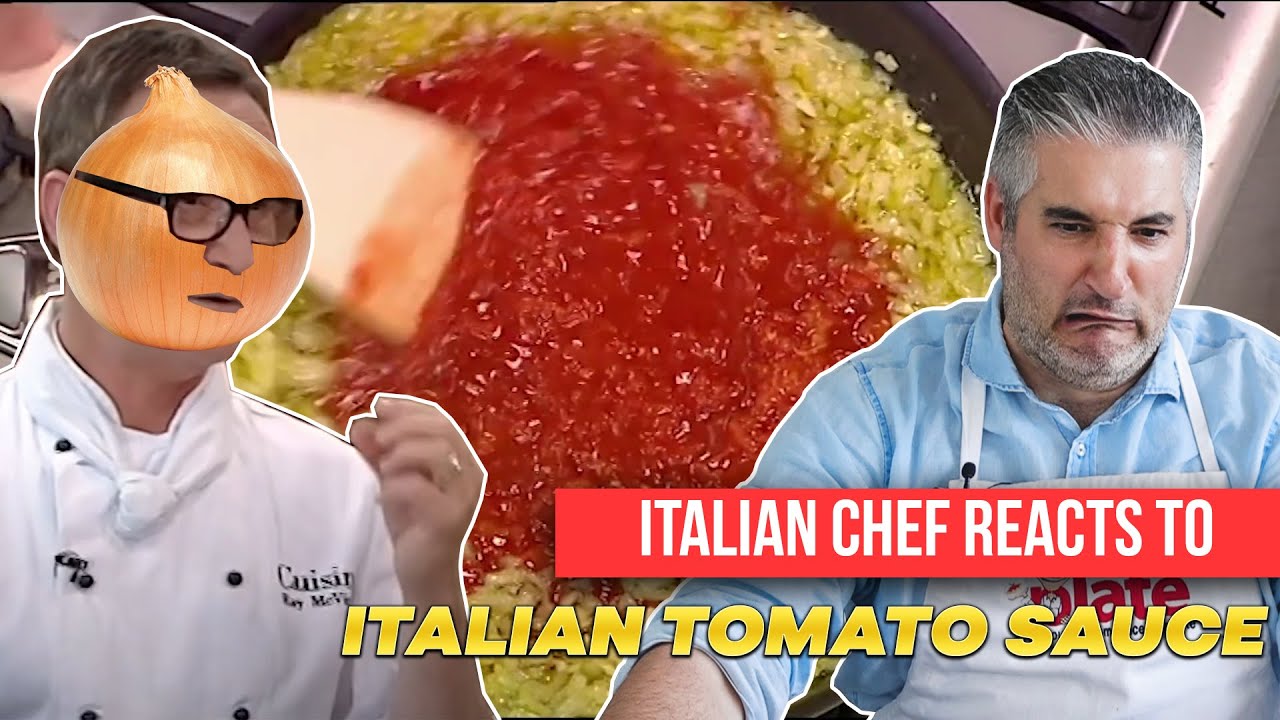 Italian Chef Reacts to ITALIAN TOMATO SAUCE by New Zealand Masterchef | Vincenzo