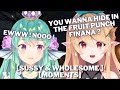 Pomu & Finana Outlast 2 Moments【NIJISANJI EN | Pomu Rainpuff & Finana Ryugu】