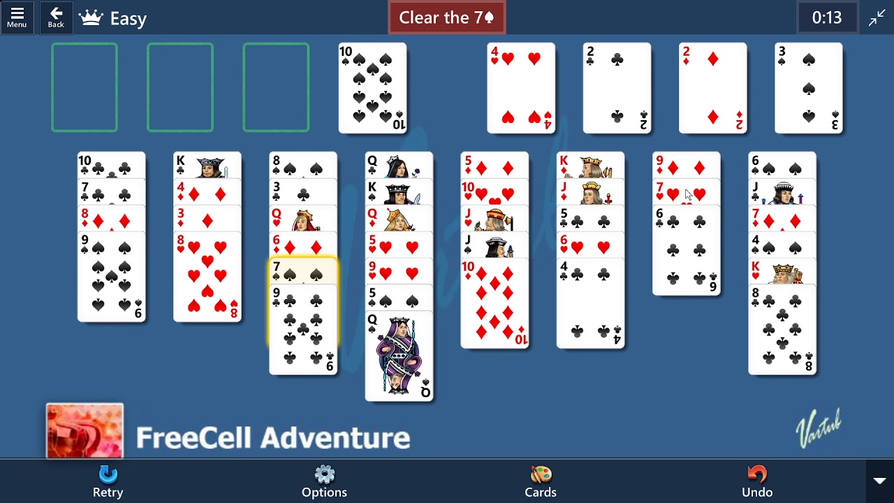 FreeCell Mini Game #4 | November 13, 2020 Event