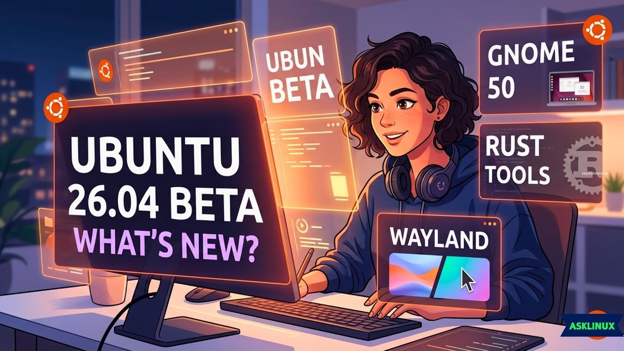 Ubuntu 26.04 Beta: GNOME 50, Rust Tools & Wayland - YouTube