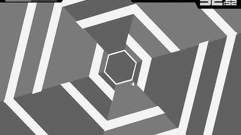 Super Hexagon Final Level Beaten