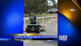 Prentiss County students learn about DUI risks with creative demo