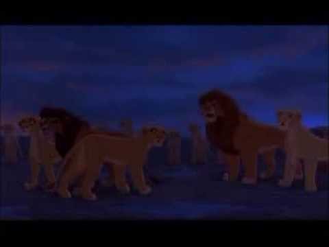 The Lion King II - Kovu and Kiara make peace between the prides