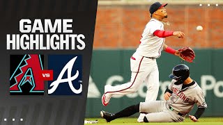 Dbacks vs. Braves Game Highlights (4/6/24) | MLB Highlights