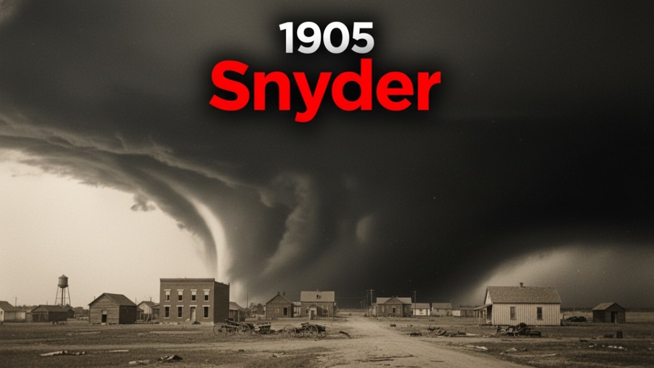 Town VANISHED in 15 Mins: The Forgotten Snyder Oklahoma F5 Horror of 1905
