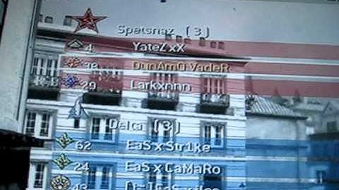 Team EaS.MW3 HC dispute 1st map opponents ended game.