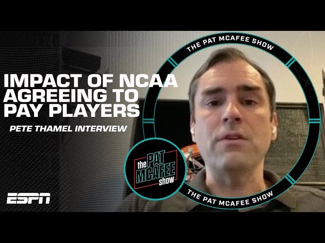 Pete Thamel on the impact of NCAA & power conferences agreeing to pay players | The Pat McAfee Show class=