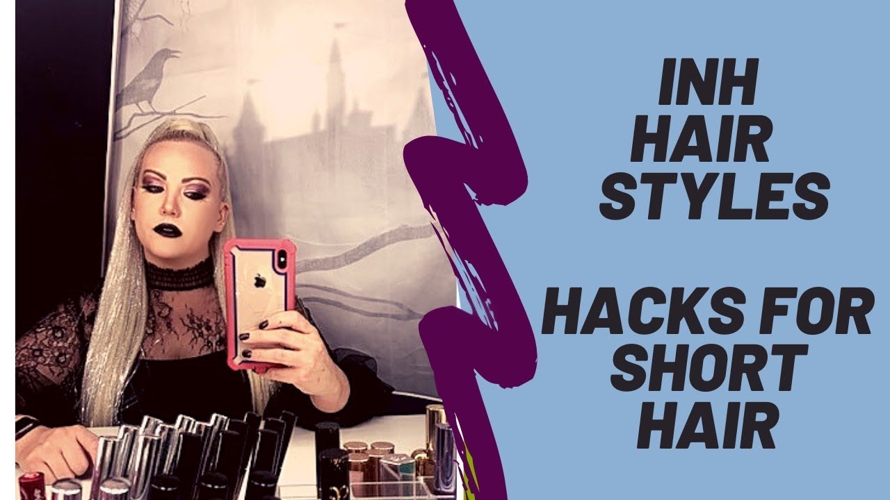 INH Hair Ponytails! (Short hair hacks!) Insert Name Here Hair