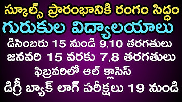 Ts Schools Reopen Date 2020 | Ts Colleges,hostels Reopen Date 2020 | ou degree  exams timetable 2020