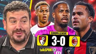 Alex Crook QUESTIONS if Bournemouth beating AC Milan is a CONCERN for UEFA despite 'BRILLIANT STORY'