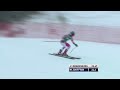 Mikaela Shiffrin Semmering Giant Slalom 2 - Run 1