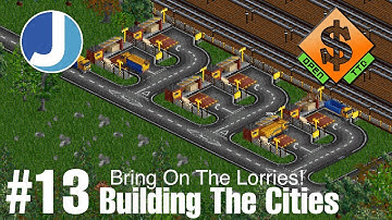 OpenTTD | Generic British Themed Map | Episode 13 | Building The Cities