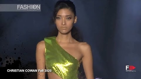 CHRISTIAN COWAN Highlights Fall 2020 New York - Fashion Channel