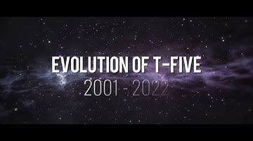 Evolution of T Five 2001 - 2022 II 21 Tahun Berkarya
