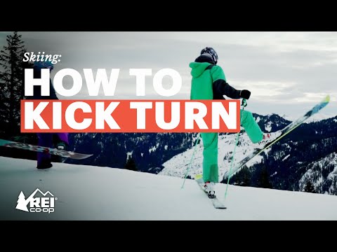 Skiing: How to Kick Turn