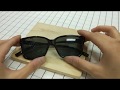 潮流細版銀點方型膠框太陽眼鏡NY431 product youtube thumbnail