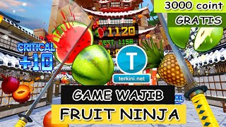 INILAH GAME SERU UNTUK PEMULA FRUITS NINJA ??! screenshot 4