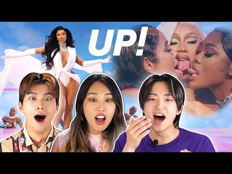 Koreans React To Cardi B – Up [Official Music Video] | Peach Korea