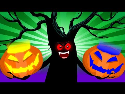 Halloween Tree Scary Nursery Rhymes | Scary Songs For Children x Kids Rhyme By Haunted House
