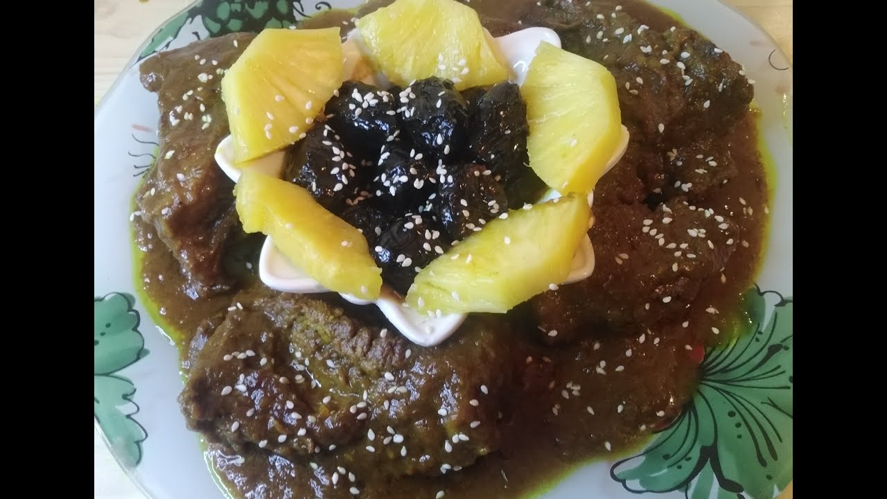 اللحم بلب الاناناس الطازج تجربة واعرة لتقديم اللحم فى العراضات والمناسبات فى عيد الاضحى