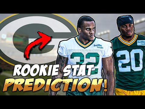 PREDICTING The Packers Rookie Stats for 2024!!!