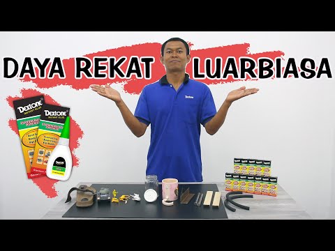 HAE GAES pada video kali ini saya mau membahas tentang lem besi DEXTONE EPOXY ADHESIVES ini merupaka. 