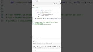 Leetcode #304: Range Sum Query 2D - Immutable #leetcode #leetcodepython #leetcodesolution #python