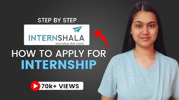 How To Apply For Internships on Internshala To Get Hired | Work From Home | Paid Internships
