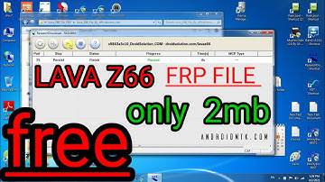 Lava z66 frp lock file only 2mb tested