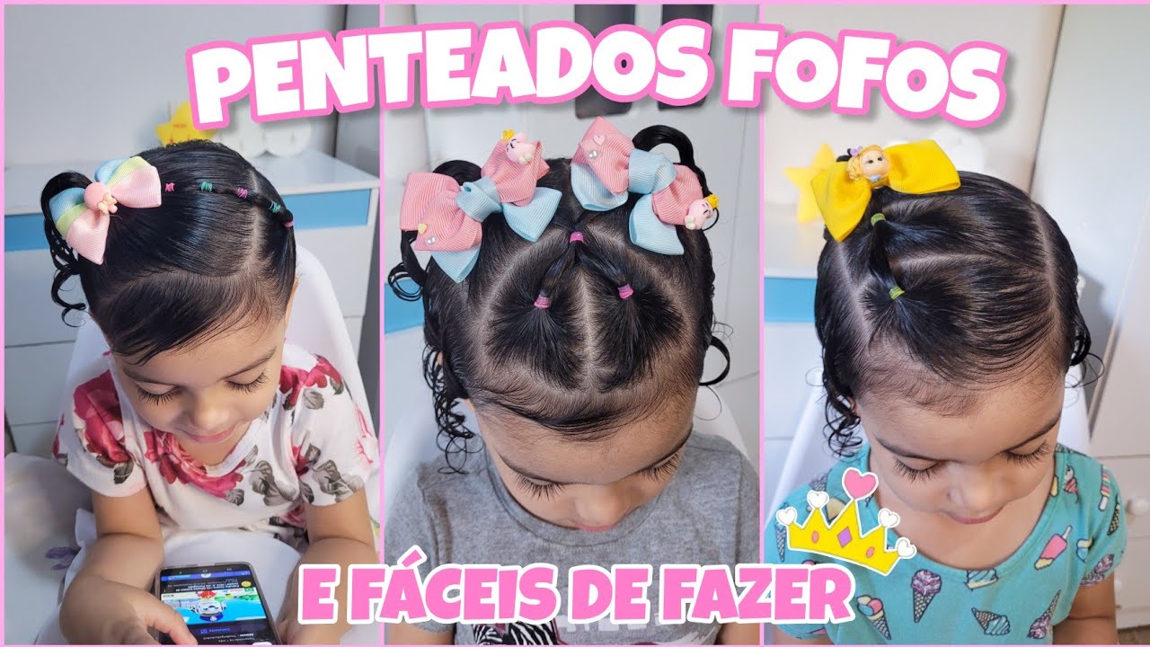 Penteados infantis: dicas, fotos e vídeos - Roteiro Baby Brasília
