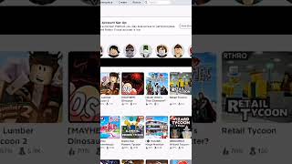 ROBLOX PGing 2014 Account With Few Items #pging #roblox