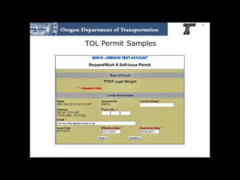 Self-Issue Permits Program, Video 24