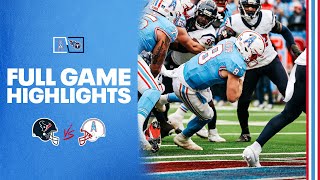 Tennessee Titans vs. Houston Texans | Game Highlights