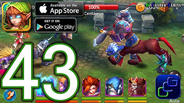 Heroes and Titans 3D Battle Arena iOS Walkthrough - Part 43 - Chapter 8: Merhaven (Elite)