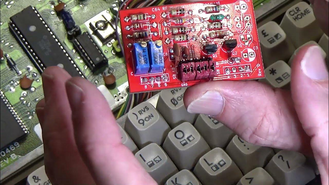 C64 RF Modulator Replacement (by actually putting the old one back