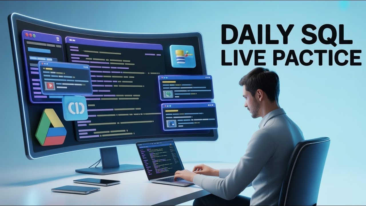 🔴 LIVE | Data Analyst Work + SQL Power BI Python Doubt Solving - YouTube