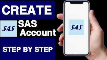 How to create sas account||SAS airlines account create||Create sas account||Unique tech 55