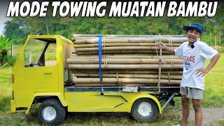 MUATAN BAMBU FULL DI TRUK DIMAS!! GARA GARA BAK RUSAK, TRUK UMPLUNG DIMAS JADI TOWING?🤔